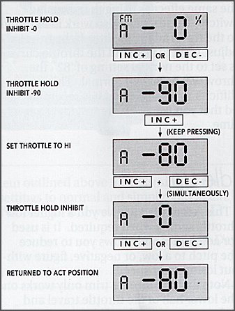 Throttle hold