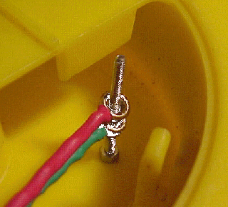 Anchorage inside reel