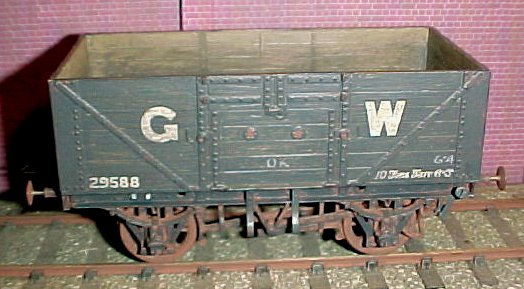 GWR 7 plank open