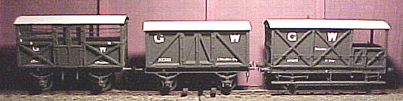 Outside frame wooden vans